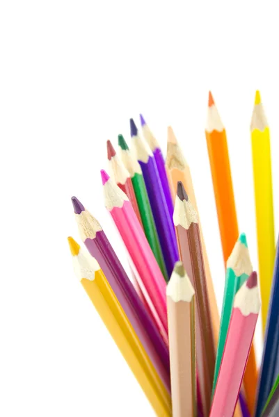 Crayons de couleurs variées — Photo