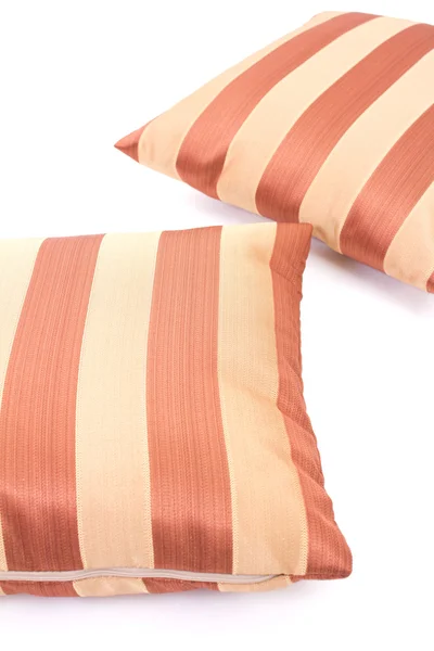 Полосатая подушка — стоковое фото