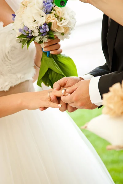 Casamento casal — Fotografia de Stock