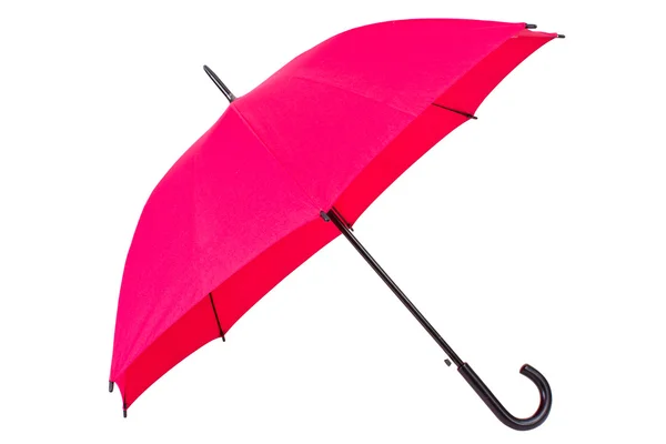 Červený deštník — Stock fotografie