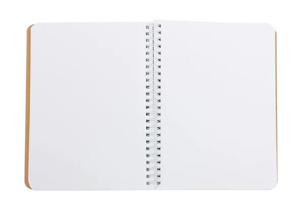 Notebook with clean pages — Stock Photo, Image