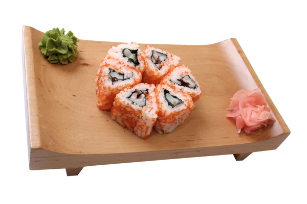 Set of sushi with caviar — Stock Photo, Image