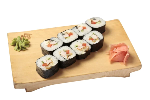 Set of sushi with octopus — Stock Photo, Image