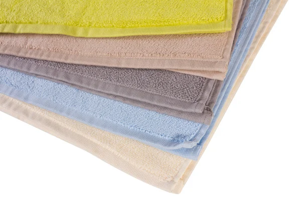 Coloured towels — Stock Photo, Image