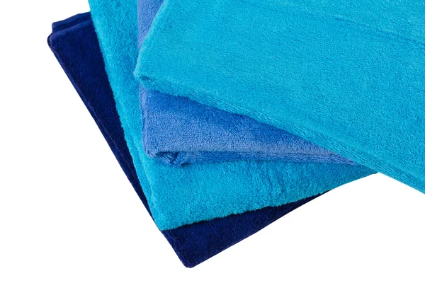 Towels, isolated on a white — Stock Photo, Image