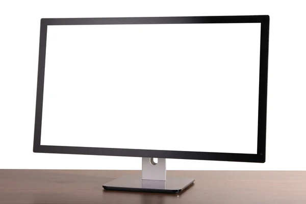 Monitor on white — Stock Photo, Image