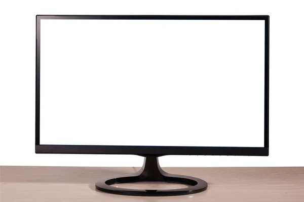 Monitor on white — Stock Photo, Image