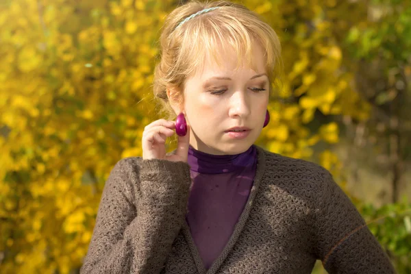 Portrait of woman — Stock Photo, Image