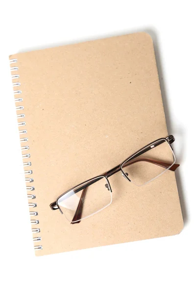 A fehér notebook — Stock Fotó