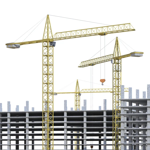 Grúa de construcción — Foto de Stock