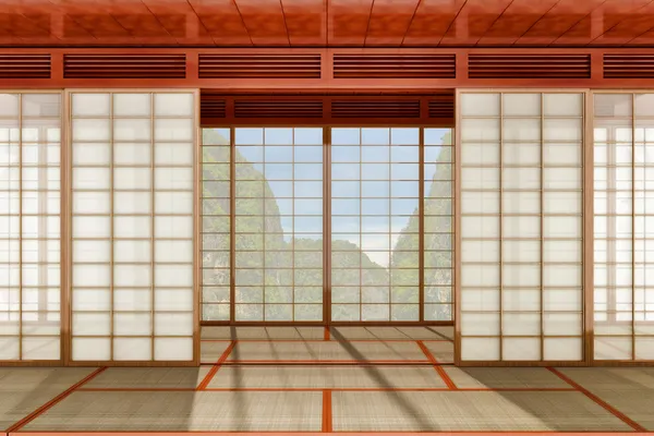 Japanese room — Stock Photo, Image