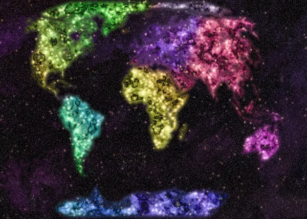 Atlas av världen — Stockfoto