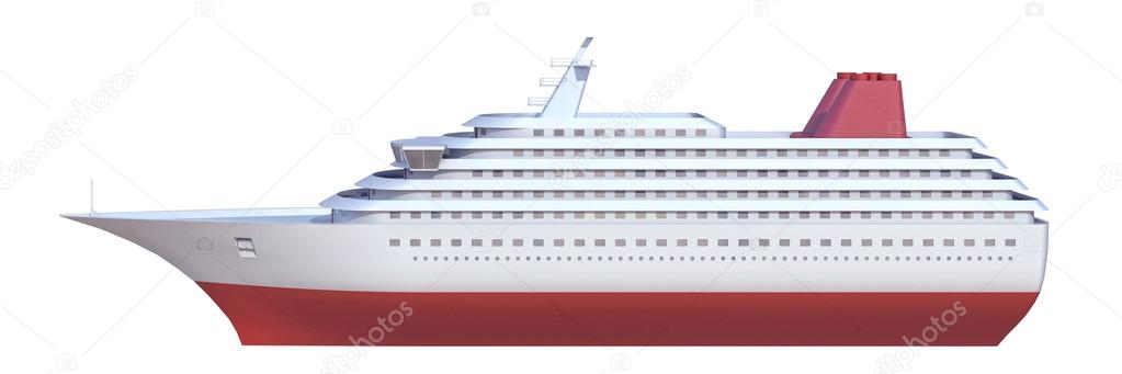 Ship on a white background Stock Photo by ©sssccc 16784129