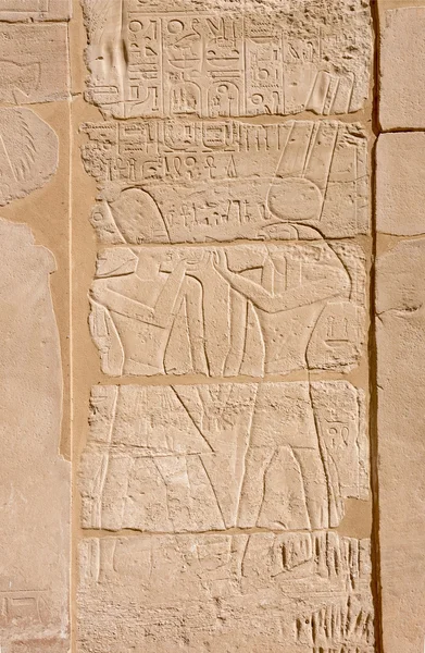 Ancient egypt hieroglyphs — Stock Photo, Image