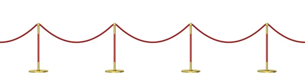 Barrier on a white background — Stock Photo, Image