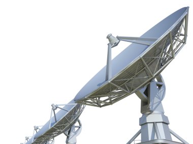 beyaz zemin üzerinde radar