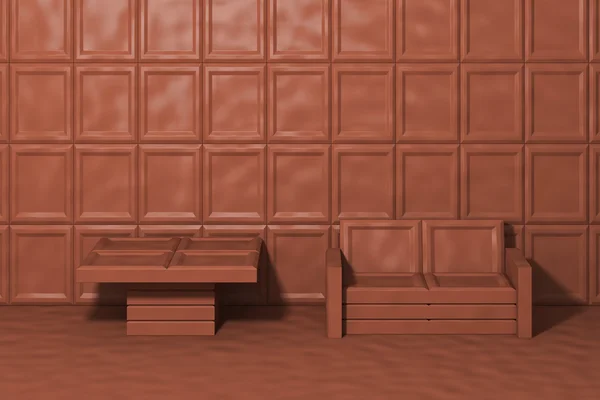 Chocolade kamer — Stockfoto