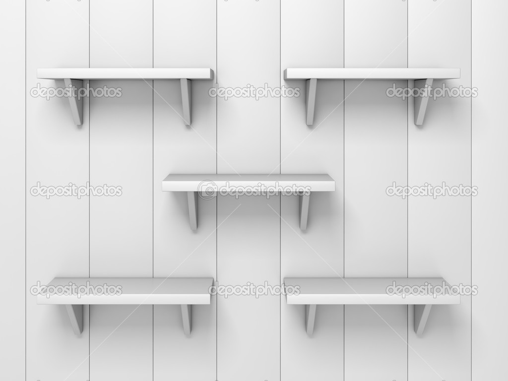 Empty shelf — Stock Photo © sssccc 26493749