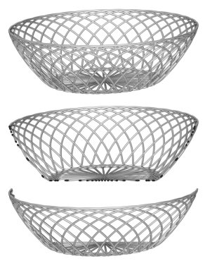 Beyaz arkaplanda vazo