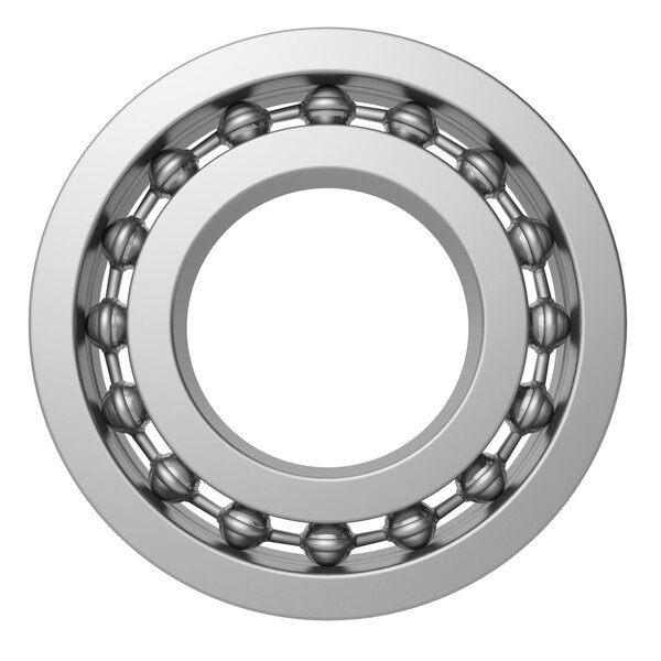 Подшипник на белом фоне
