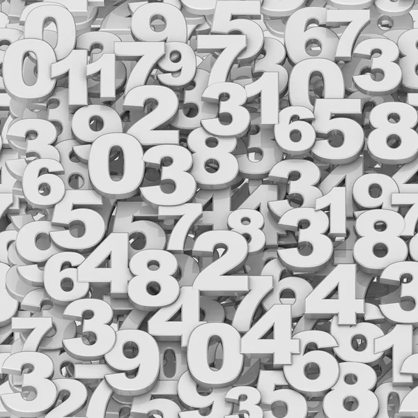 Dígitos — Fotografia de Stock
