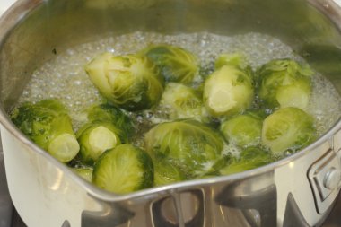 Brussel Sprouts Cooking clipart