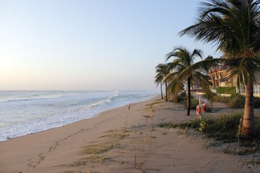 Lauderdale, florida deniz fırtınalı okyanus