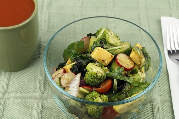 Gesunder gemischter Salat — Stockfoto