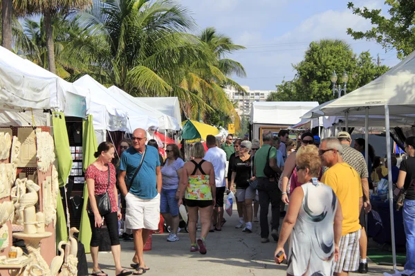 Festiwal rzemiosła w lauderdale nad morzem, florida — Zdjęcie stockowe