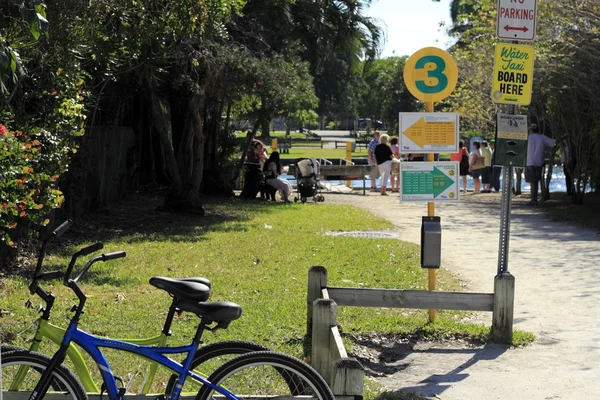 Ingresso al taxi acqueo — Foto Stock