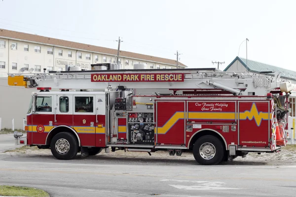 Oakland Park Fire Rescue Truck — Stock Photo, Image