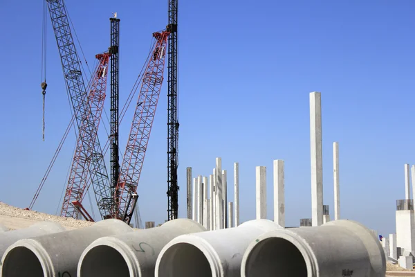 Construção no Aeroporto de Fort Lauderdale — Fotografia de Stock