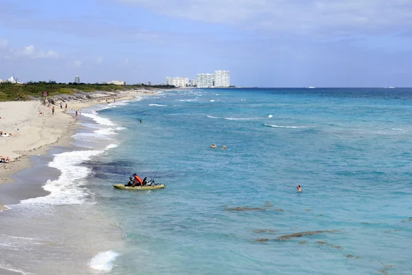 Dania Beach, FL Coast Personas — Foto de Stock