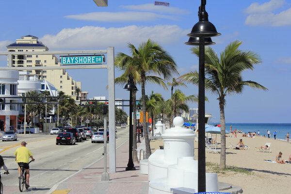 Bayshore Drive at State Road A1A