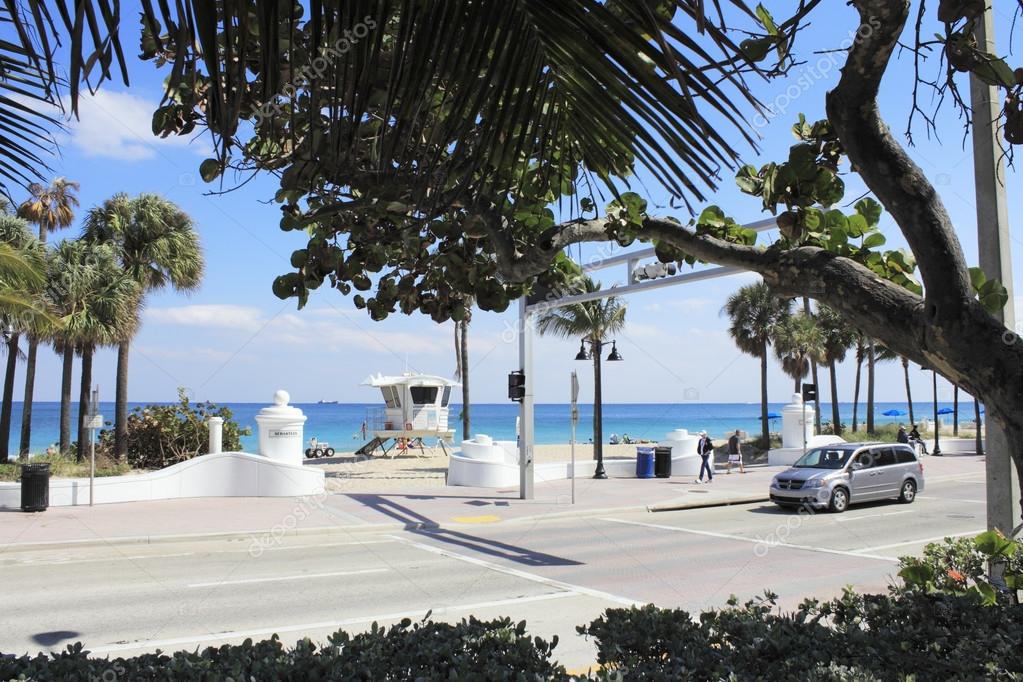 Sebastian Street Beach Opening, Ft Lauderdale Stock Editorial Photo