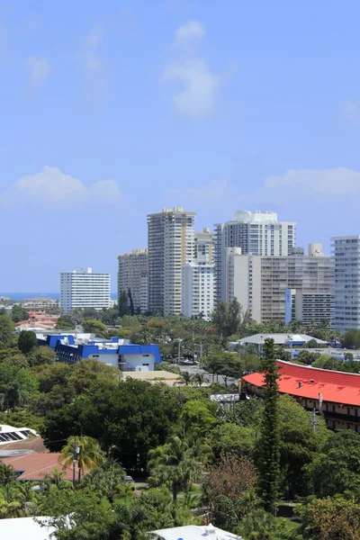 Fort Lauderdale Beachfront Buildings — Stock Photo, Image