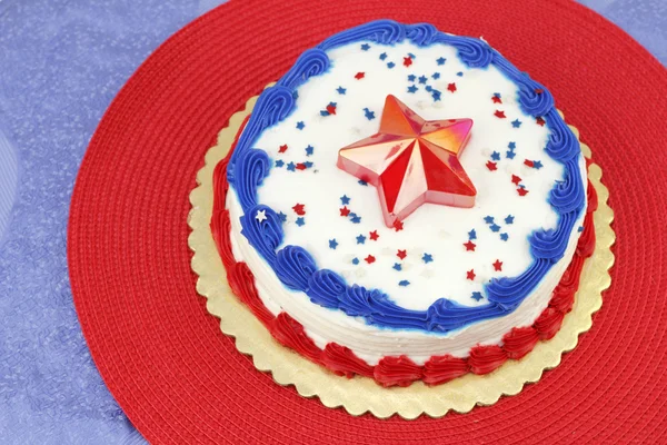 July 4th Decorated Cake