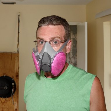 dragen van een masker schimmel 