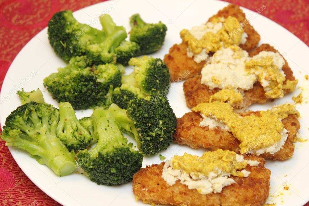 Broccoli and Fish Fillets