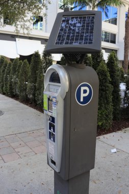Güneş park metre