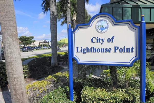 Ciudad de Lighthouse Point — Foto de Stock