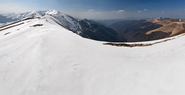 Polonyna Borzhava na Primavera. Montanhas Cárpatas. Ucrânia — Fotografia de Stock