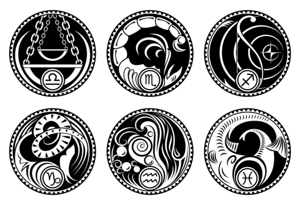 Zodiaku symbole. — Zdjęcie stockowe