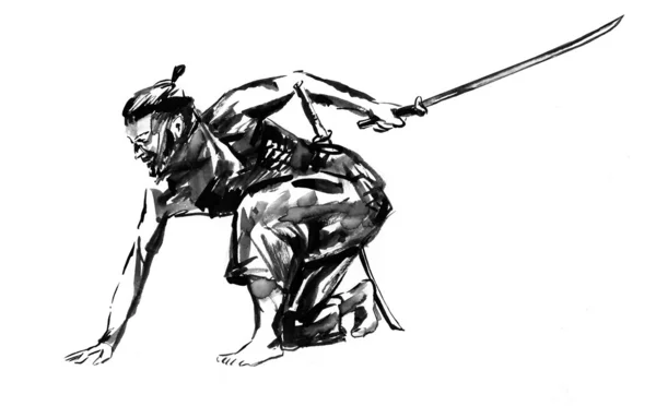 Samurai. — Foto de Stock