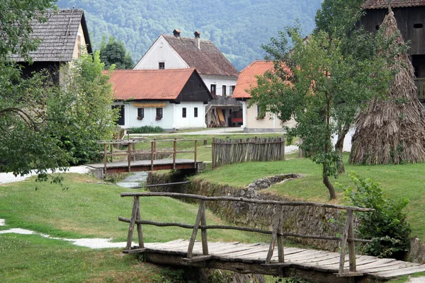 Dřevěné mosty — Stock fotografie