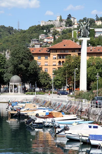 Boats on the river — Stock Photo, Image