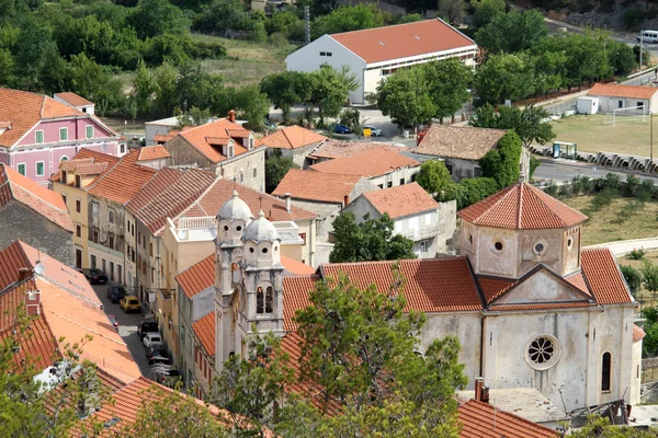 Tetti di Skradin — Foto Stock