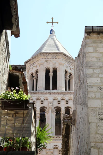 Top of bell tower — Stock Photo, Image