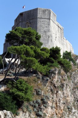 kayanın üzerinde kale