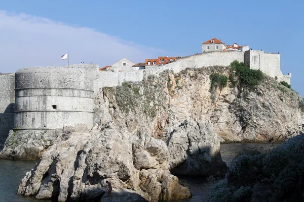 Крепость в Дубровнике — стоковое фото